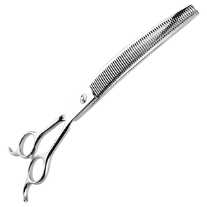 High Quality 8.0 Inch Japan Steel <b>Dog</b> Pet Grooming Hair Styling Scissors Blunt Tip Shear Stainless Steel Hot Sale Free Shipping - Product Image 4