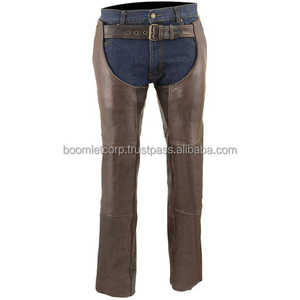 กางเกงนักขี่มอเตอร์ไซค์รุ่น Racer |   ชุดขับขี่มอเตอร์ไซค์หนังแท้สีดำ พร้อมแผ่นป้องกันเข่า X-Armor เอวสูง สวมใส่สบาย คุณภาพสูง - Product Image 2