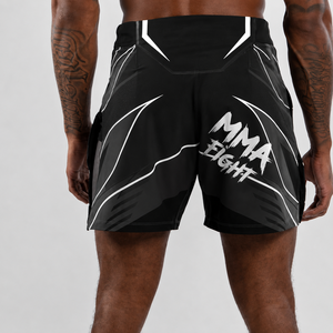 Shorts de combat MMA personnalisés pour hommes, sublimation, shorts de grappling BJJ sans kimono, respirants, séchage rapide, vêtements de sport d'entraînement, OEM - Product Image 6