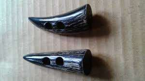 Botón de cuerno de búfalo pulido a mano, ecológico, con diseño elegante de animal para decoración de ropa, 2-4 unidades, artesanía natural. - Product Image 4