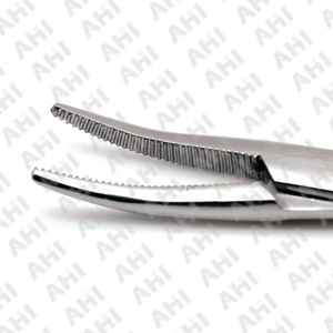 Pinces à moustiques Castroviejo AHI en acier inoxydable, type Kelly Pean, manuelles, micro-chirurgicales, verrouillables, réutilisables, pour une utilisation de précision - Product Image 4