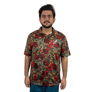 Chemises décontractées pour hommes les plus populaires, chemises boutonnées, coupe classique, chemises décontractées de haute qualité avec sublimation, chemises pour hommes - Product Image 1