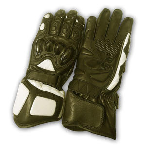 Guantes de Motocicleta de Cuero, Resistentes al Viento, Invierno, Unisex, Motocross, Carreras, Tácticos - Product Image 1
