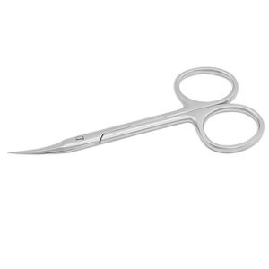 Ciseaux à cuticules à lame incurvée de qualité supérieure, en acier inoxydable de haute qualité, pour éliminer les peaux mortes, pour salon professionnel - Product Image 1