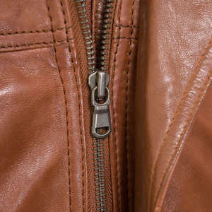 Veste en cuir pour homme de qualité supérieure, style streetwear, respirante, coupe-vent, imperméable, hiver, impression personnalisée, poches zippées - Product Image 5