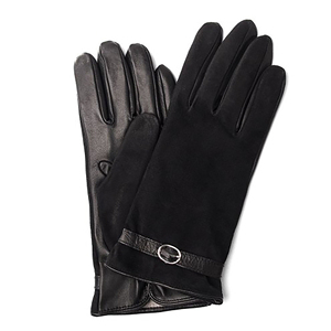Gants de conduite unisexes en cuir véritable à demi-doigts, respirants, style vintage, pour le cyclisme - Product Image 6