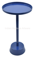 Table basse moderne en fer métallique IHA blanc brillant, mobilier de salon de haute qualité, décoration intérieure