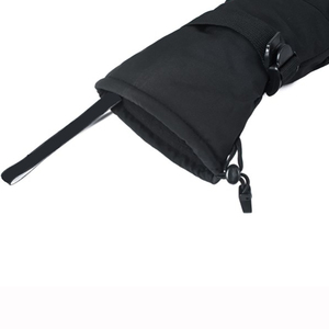 Sports World 2026 Gants en cuir et polaire épais, chauds, pour le ski, le cyclisme, le snowboard, extérieur, coupe-vent, fermeture éclair intégrale - Product Image 3
