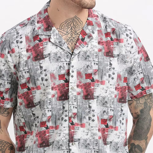 ชุดเซ็ตเสื้อยืดพิมพ์ลายและกางเกงขาสั้นสำหรับผู้ชาย ไซส์ใหญ่ คุณภาพสูง ระบายอากาศได้ดี เหมาะสำหรับใส่ทำกิจกรรมกลางแจ้ง - Product Image 2