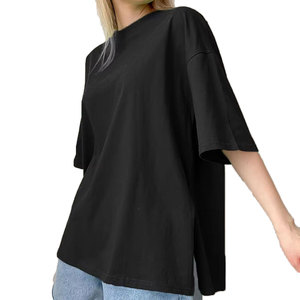 Wholesale High Quality Slim Fit Crew Neck Short Sleeve Breathable Quick Dry Eco-Friendly Custom Logo Women's Casual T-Shirts - Product Image 3