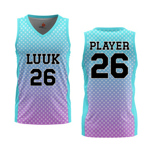 Camisetas Deportivas de Baloncesto con Cuello en V, Sublimadas Personalizadas con Logotipo Frontal, Transpirables, de Malla, que Absorben la Humedad y de Secado Rápido, Tallas Grandes - Product Image 4