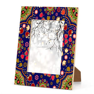 Marco de Fotos de Madera de Estilo Moderno y Lujoso, Artesanía Única Hecha a Mano en India, Ecológico, Duradero y Ligero para Decoración del Hogar y la Oficina - Product Image 2