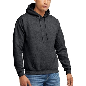 Sweat-shirt à capuche zippé pour homme, en molleton doux, décontracté, vêtements de sport d'extérieur avec logo brodé personnalisé - Product Image 1