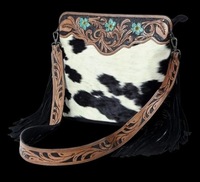 Sac en cuir artisanal de style western pour boutiques, de Divine International. Services OEM/ODM disponibles.