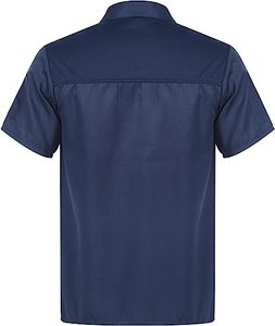 เสื้อเชฟสำหรับผู้ชาย สำหรับทำอาหาร ชุดยูนิฟอร์มเชฟในครัวโรงแรม - Product Image 1