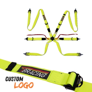 Ceinture de sécurité pour voiture de performance TBRACING, marque privée, vente en gros, avec 7 boulons à œil 16 UNF, boucles de maintien et ajusteurs lisses - Product Image 3