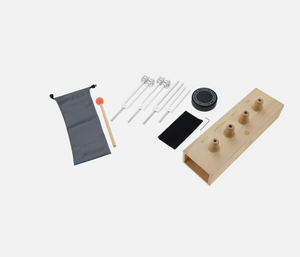 Juego de Diapasones de 128Hz, 136.1Hz, 256Hz y 384Hz para Terapia de Sonido de Chakras - Product Image 4