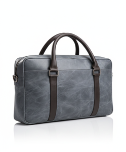 Custom Genuine <b>Leather</b> <b>Laptop</b> <b>Bag</b> Sling Style Trendy Large Capacity Lightweight Designer Casual High Quality Office - Product Image 2