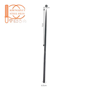 Juego de Limas Cónicas Grandes de 205 mm, de Alta Calidad, de Acero Resistente, para Joyería, Trabajos en Madera y Piedra - Product Image 3