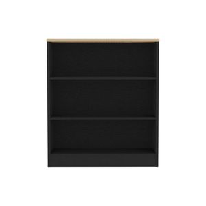 Toledo Kitchen Counter Dining <b>Table</b> Black/<b>Pine</b> Stylish and Functional for Your Kitchen Interior - Product Image 6