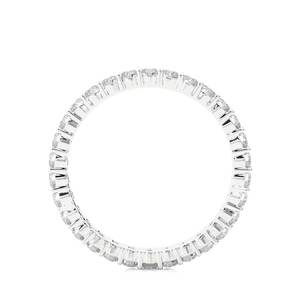 9K 10K 14K 18K Solid Pure Gold Lab Grown Diamond Engagement <b>Ring</b> Wholesale Excellent Cut Precious Diamond Full Eternity Band - Product Image 3
