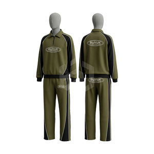 Ensemble de survêtement coupe-vent personnalisé pour homme, style streetwear, léger, pour le sport et les loisirs - Product Image 1