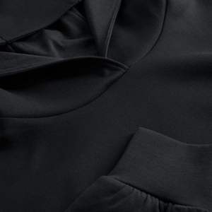 Conjunto de Sudadera con Capucha y Pantalones Anchos de Dos Piezas para Mujer, Ropa Casual para Estar en Casa, Estilo Deportivo y Urbano - Product Image 5