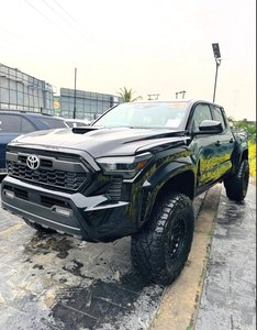 Black 2024 Toyot Tacoma TRD Off Road Double Cab 4WD Pickup with Sunroof Tow Package Used Truck - Product Image 1