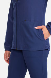Veste de travail personnalisée pour femmes, extensible et respirante, uniforme médical en spandex pour infirmières et personnel hospitalier – Grande Vente - Product Image 2
