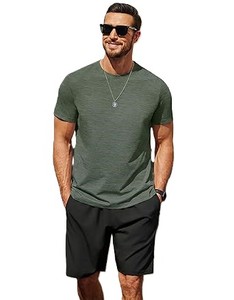 Vêtements pour hommes, vêtements décontractés, t-shirt uni, léger, t-shirt pour hommes de qualité supérieure, t-shirt élégant - Product Image 2