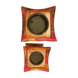 2025 nuevo quemador de incienso Bakhoor de resina epoxi de madera Madhkan soporte de quemador Oud árabe para fragancia casera durante el Ramadán - Product Image 2