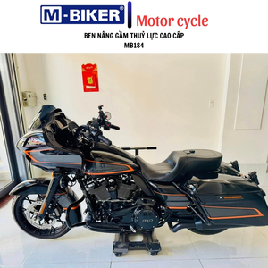M-Biker Street Bob 114, Gato Hidráulico con Capacidad de Carga de 1000 kg, Juego de 4 Piezas, Ruedas de PU de 6 cm, Herramienta Multifuncional Xm Titan - Product Image 2