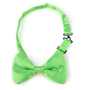 Nœud Papillon Vert Uni Pré-Noué en Polyester pour Tenue Formelle – Accessoire Masculin Durable, Ajustable, Fait Main, Personnalisable – Cadeau de Mariage ou de Smoking - Product Image 2