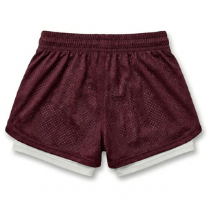 Shorts de course taille haute pour femmes, séchage rapide, légers, pour l'entraînement - Product Image 2