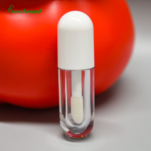 Manufacturer Best Quality 5ml Capsule Shaped Lip <b>Gloss</b> Packaging PET <b>Clear</b> Tube Screw Cap For High-End Cosmetic Products OEM - Product Image 5
