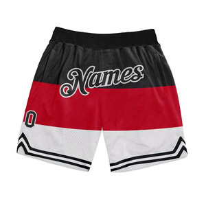 Shorts de sport sans manches pour hommes et femmes, personnalisables avec numéro, maillot d'équipe de basketball, shorts de basketball classiques en mesh - Product Image 1