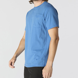 เสื้อยืดผู้ชายคุณภาพพรีเมียม ผ้าฝ้าย 100% สีพื้น ทรงมาตรฐาน แห้งเร็ว รับสั่งทำเสื้อยืดผู้ชายแบบพื้นฐาน - Product Image 3