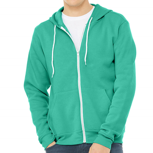 Sudadera con Capucha y Cremallera de Moda Retro para Hombre, Talla Grande, Gruesa, Personalizada al por Mayor, Fabricada en Bangladés - Product Image 4