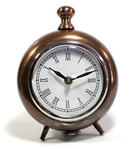 Elegant Tabletop <b>Metal</b> Desk <b>Clock</b> For Living Room Decor With Stylish Finish And Decorative Modern Appeal - Product Image 4