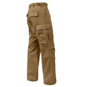 Pantalones Cargo Casuales de Algodón Personalizados Modernos y Elegantes para Hombre, Transpirables, Ligeros, con Múltiples Bolsillos, Cintura con Cordón, para Trabajo al Aire Libre - Product Image 3