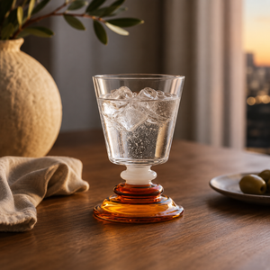 Verres à whisky en borosilicate faits à la main de 240 ml, sans plomb, pour eau et jus, vente en gros - Product Image 5