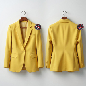 Nouveau Meilleure Qualité Personnalisé Designer Femme Blazer Plus La Taille Hiver Femmes Chaud À La Mode À Manches Longues Blazer - Product Image 1