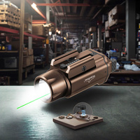 Lampe torche OCSHARK GL15pro haute luminosité 1500 lumens, laser vert LED combiné, charge magnétique, lumière blanche pour le sport nocturne