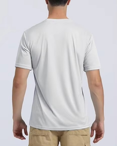 เสื้อแรชการ์ดผู้ชายแขนยาวพิมพ์ลายปักโลโก้คุณภาพสูงแบบกำหนดเองสำหรับฤดูร้อน เนื้อผ้าสแปนเด็กซ์/โพลีเอสเตอร์ ระบายอากาศได้ดี สวมใส่สบาย - Product Image 2