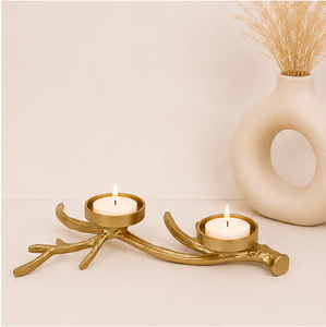 Luxurious Gold Metal <b>Branch</b> Candle Holder Modern Nature-Inspired <b>Tree</b> Pillar Stand For Home Decor Wedding Centerpieces On Sale - Product Image 2