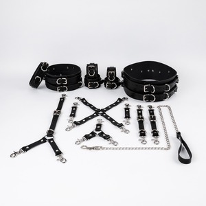 Juego de 16 Piezas de Correas de Cuero Genuino de Grano Completo, Estilo Vintage, Resistentes, para Bondage y Fetichismo, con Etiqueta Privada Personalizada, Venta al Por Mayor - Product Image 1