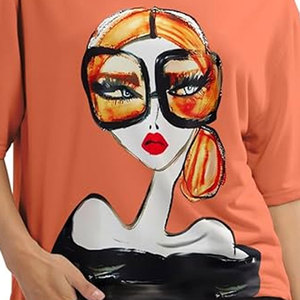 เสื้อผู้หญิงรุ่นใหม่ น้ำหนักเบา นุ่ม สบาย ระบายอากาศดี ขายดี คุณภาพสูง สวมใส่สบายๆ พิมพ์โลโก้ตามสั่ง - Product Image 3