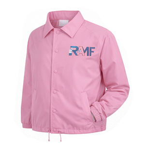 Veste de coach pour homme en toile épaisse doublée, avec poches à soufflets, personnalisable, veste de travail de créateur pour homme - Product Image 2