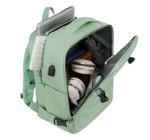 Sac à dos antivol pour ordinateur portable Bagnex 22,8 L, sac à dos de voyage imperméable en Oxford avec chargement USB pour hommes et femmes - Product Image 4