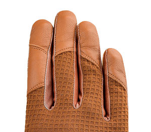 ถุงมือตีเบสบอลหนังสีน้ำตาล KATBROS INDUSTRIES ระบายอากาศได้ดี ดีไซน์สำหรับทั้งมือซ้ายและขวา ทนทาน ปิดด้วยแถบตีนตุ๊กแก สำหรับผู้ใหญ่ - Product Image 5